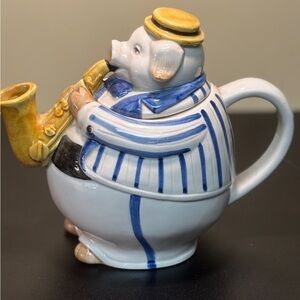 Charming adorable Pig Teapot by Otagiri.